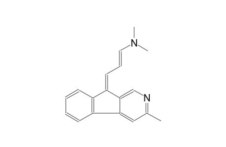 1-propen-1-amine, N,N-dimethyl-3-(3-methyl-9H-indeno[2,1-c]pyridin-9-ylidene)-, (1E,3Z)-