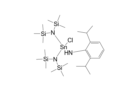 bis[ bis(Trimethylsilyl)amino] chloro [(2,6-diisopropylphenyl )amino] stannane