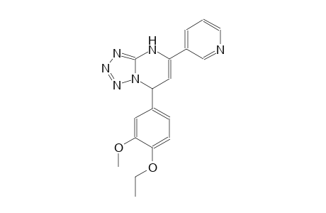 7-(4-ethoxy-3-methoxyphenyl)-5-(3-pyridinyl)-4,7-dihydrotetraazolo[1,5-a]pyrimidine