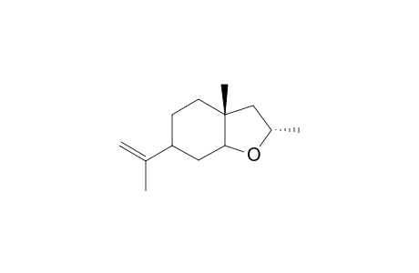 2,3a-Dimethyl-6-(propen-2-yl)perhydrobenzo[b]furan