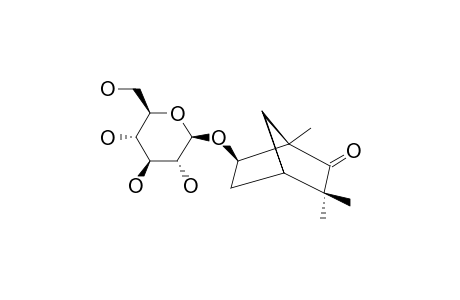 (1R,4S,6R)-6-HYDROXYFENCHONE-BETA-D-GLUCOPYRANOSIDE