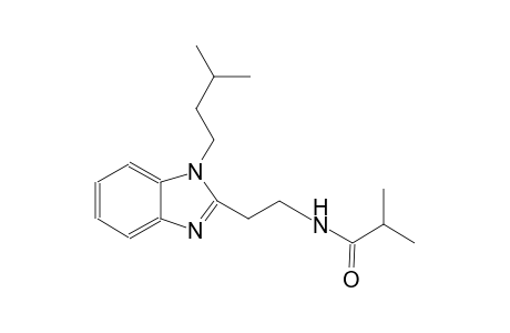 propanamide, 2-methyl-N-[2-[1-(3-methylbutyl)-1H-benzimidazol-2-yl]ethyl]-