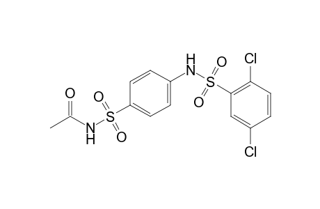 N-{[p-[(2,5-dichlorophenyl)sulfonamido]phenyl]sulfonyl}acetamide