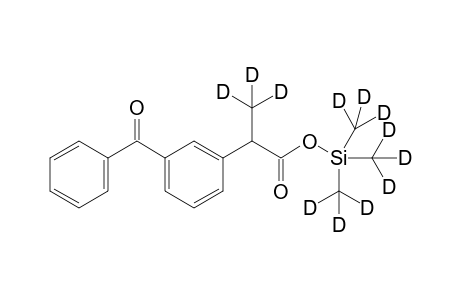 Tris(trideuteriomethyl)silyl 2-(3-benzoylphenyl)-3,3,3-trideuterio-propanoate