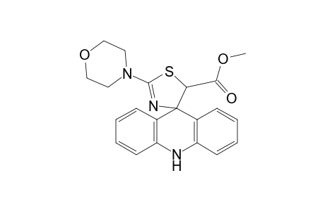 2'-(4-morpholinyl)-5'-spiro[10H-acridine-9,4'-5H-thiazole]carboxylic acid methyl ester