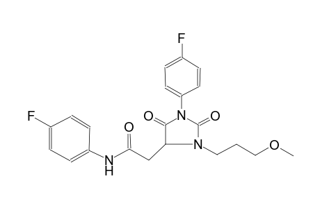 4-imidazolidineacetamide, N,1-bis(4-fluorophenyl)-3-(3-methoxypropyl)-2,5-dioxo-
