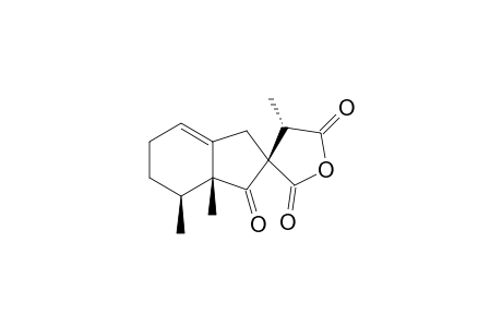 3,6-Dioxo-4,7-epibakkenolide-A