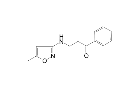 3-[(5-Methyl-3-isoxazolyl)amino]-1-phenyl-1-propanone