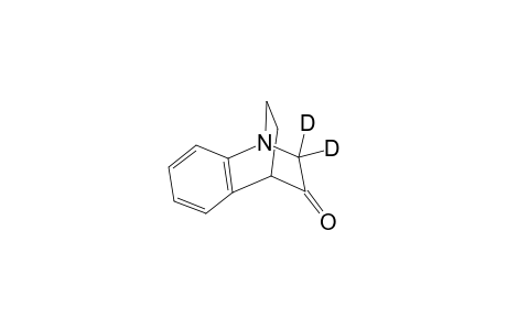 2,2-Dideuterobenz[b]quinuclidone 3