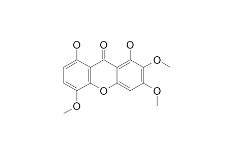 AUGUSTIN-A;1,8-DIHYDROXY-4,6,7-TRIMETHOXYXANTHONE