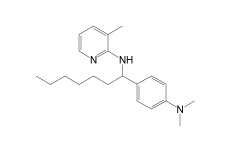 N-(3-Methyl-2-pyridyl)-N-{1-[4-(N,N-dimethylaminophenyl)heptyl}amine