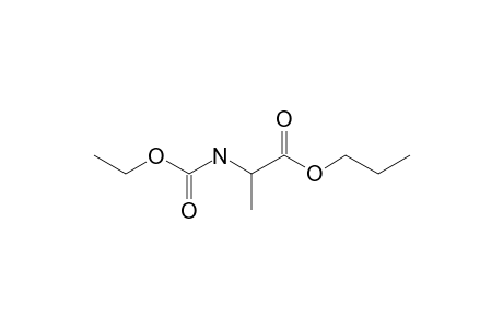 L-Alanine, N-ethoxycarbonyl-, propyl ester