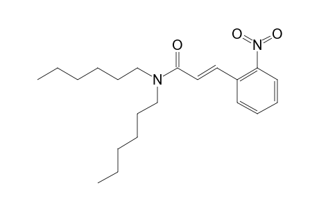 (E)-2-NITROCINNAMIC-ACID-DIHEXYLAMIDE
