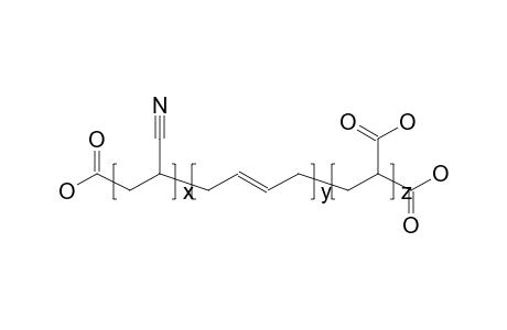 Poly(acrylonitrile-co-butadiene-co-acrylic acid), dicarboxy terminated, average Mn ~3,600