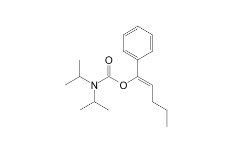 (E),(Z)-1-N,N-Diisopropylcarbamoyloxy-1-phenylpentene