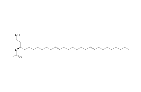 (3R,11E,19E)-3-Acetoxy-11,19-octacosadien-1-ol