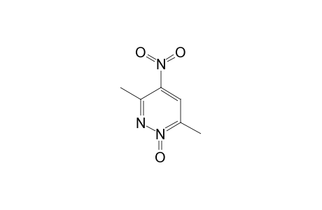 3,6-DIMETHYL-4-NITROPYRIDAZINE-1-OXIDE