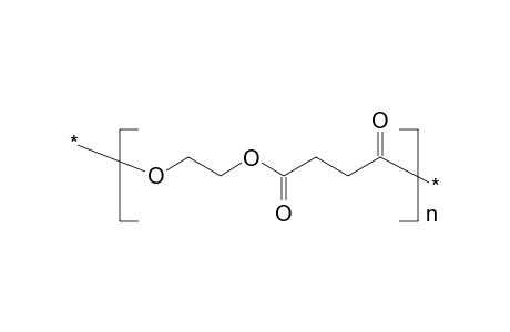 Poly(ethylene succinate), polyester-2,4, poly(oxysuccinyloxyethylene)