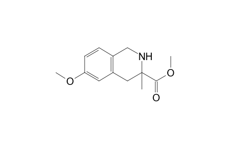Methyl 6-methoxy-3-methyl-1,2,3,4-tetrahydroisoquinoline-3-carboxylate