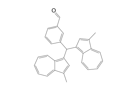 3-[Bis(3-methyl-1-azulenyl)methyl]benzenaldehyde