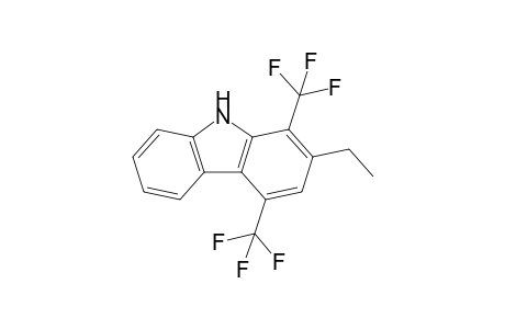 1,4-Bis(trifluoromethyl)-2-ethylcarbazole