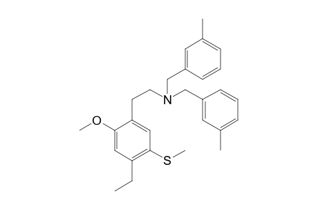 2C-5-TOET N,N-bis(3-methylbenzyl)
