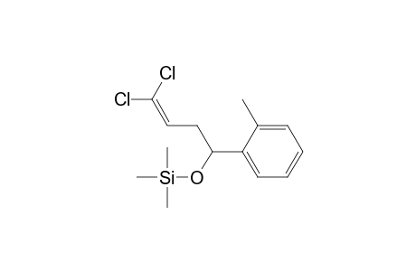Silane, [[4,4-dichloro-1-(2-methylphenyl)-3-butenyl]oxy]trimethyl-