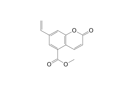 Methyl 7-(vinyl)-coumarin-5-carboxylate