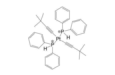 trans-[Platiniumdi(1-tert-butylethynyl)di(diphenylphospha)]