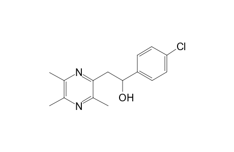 1-(4-Chlorophenyl)-2-(3,5,6-trimethyl-2-pyrazinyl)ethanol