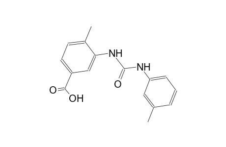 4-methyl-3-[(3-toluidinocarbonyl)amino]benzoic acid