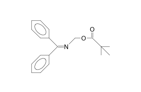 N-(Diphenyl-methylene)-amino-methanol 2,2-dimethyl-propionate