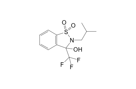 2-iso-Butyl-3-trifluoromethyl-3-hydroxy-2,3-dihydro-1,2-benzisothiazole 1,1-dioxide