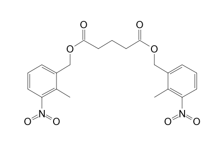 Glutaric acid, di(2-methyl-3-nitrobenzyl) ester