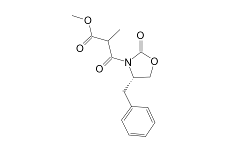 3-(2-Methoxycarbonylpropionyl)-4S-benzyl-2-oxazolidinone isomer