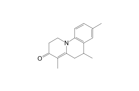 4,6,8-trimethyl-1,2,5,6-tetrahydrobenzo[f]quinolizin-3-one