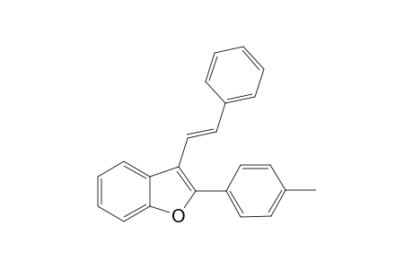 (E)-3-Styryl-2-p-tolylbenzofuran