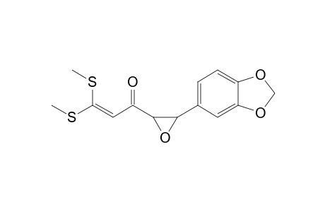 5-[(3,4-Methylenedioxy)phenyl]-1,1-bis(methylthio)-4,5-epoxy-1-penten-3-one