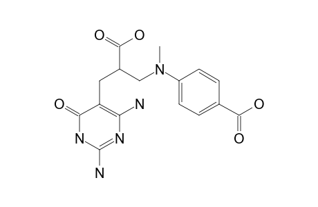 4-[[2-CARBOXY-3-(2,4-DIAMINO-6-OXO-1,6-DIHYDROPYRIMIDIN-5-YL)-PROPYL]-METHYLAMINO]-BENZOIC-ACID