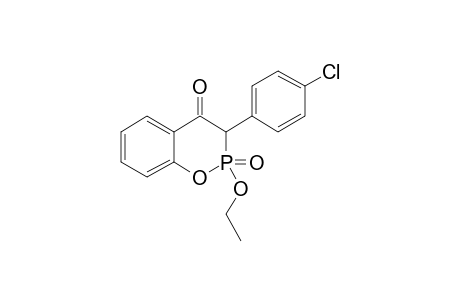 9-(4-chlorophenyl)-8-ethoxy-8-keto-7-oxa-8$l^{5}-phosphabicyclo[4.4.0]deca-1,3,5-trien-10-one