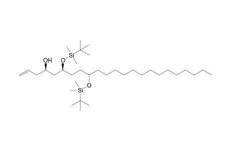 (4R,6S,9S)-6,9-Bis(tert-butyldimethylsilyloxy)tricos-1-en-4-ol