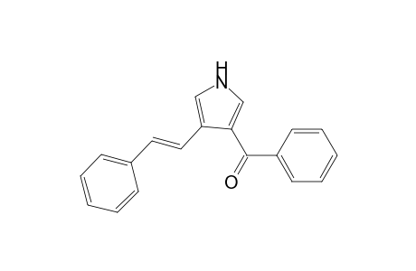 phenyl-[4-[(E)-2-phenylethenyl]-1H-pyrrol-3-yl]methanone