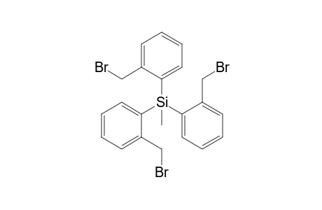Tris[o-(bromomethyl)phenyl](methyl)silane