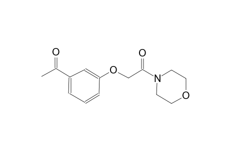 1-{3-[2-(4-morpholinyl)-2-oxoethoxy]phenyl}ethanone