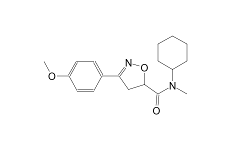 5-isoxazolecarboxamide, N-cyclohexyl-4,5-dihydro-3-(4-methoxyphenyl)-N-methyl-