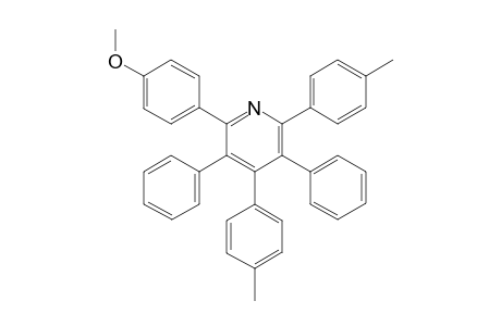 2-(4-Methoxyphenyl)-3,5-diphenyl-4,6-di-p-tolylpyridine