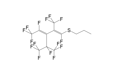 (Z,E)-PROPYL-PERFLUORO-3-ISOPROPYL-2-METHYL-1,3-PENTADIENYLSULPHIDE