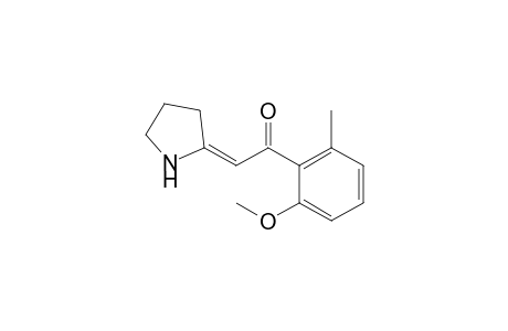 (E)-2-(2-Methoxy-6-methylbenzoylmethylene)pyrrolidine