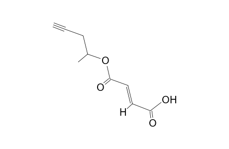 (E)-4-(1-methylbut-3-ynoxy)-4-oxo-but-2-enoic acid