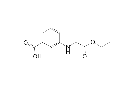 3-[(2-ethoxy-2-oxoethyl)amino]benzoic acid